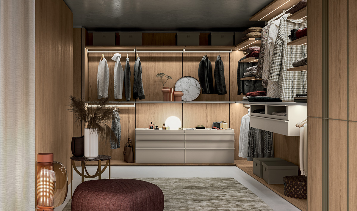 Kico Cabina Cremagliera walk-in closets
