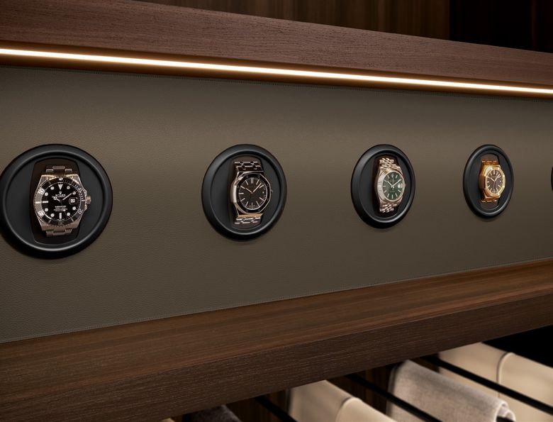 Custom wardrobe — Watch winders
