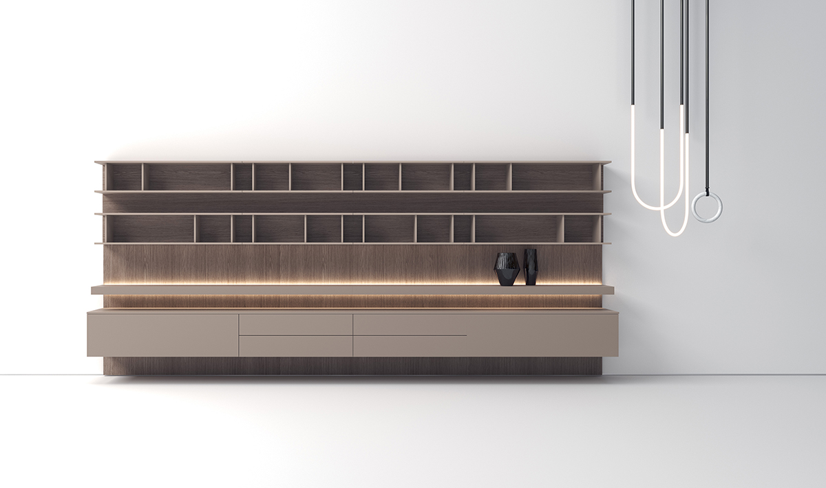 Kico Collezione Quattordici living composition