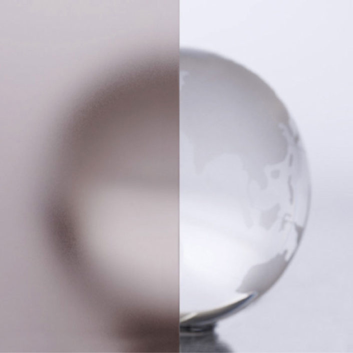 Satin Bronze opaque glass
