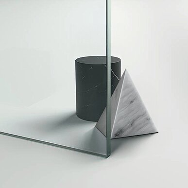 01A Trasparente glass swatch