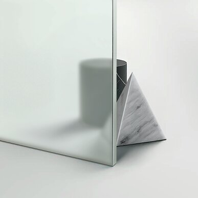 02A Ice Bianco glass swatch