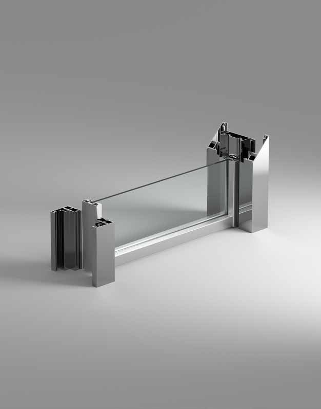 CB Systems Compact Pocket glass door system