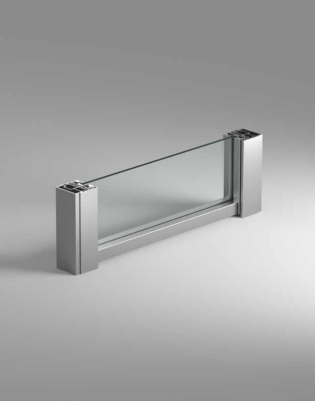 CB Systems Micro glass door system