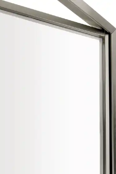 Sandblasted glass