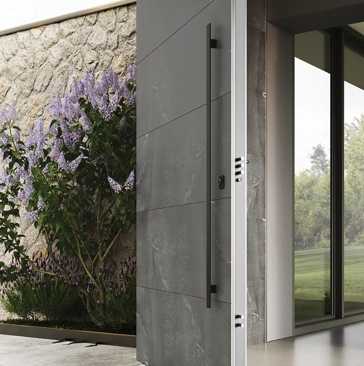 ICA armoured door