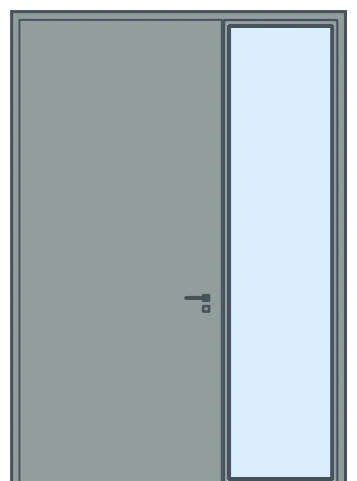 Single sidelight — Fianco luce singolo