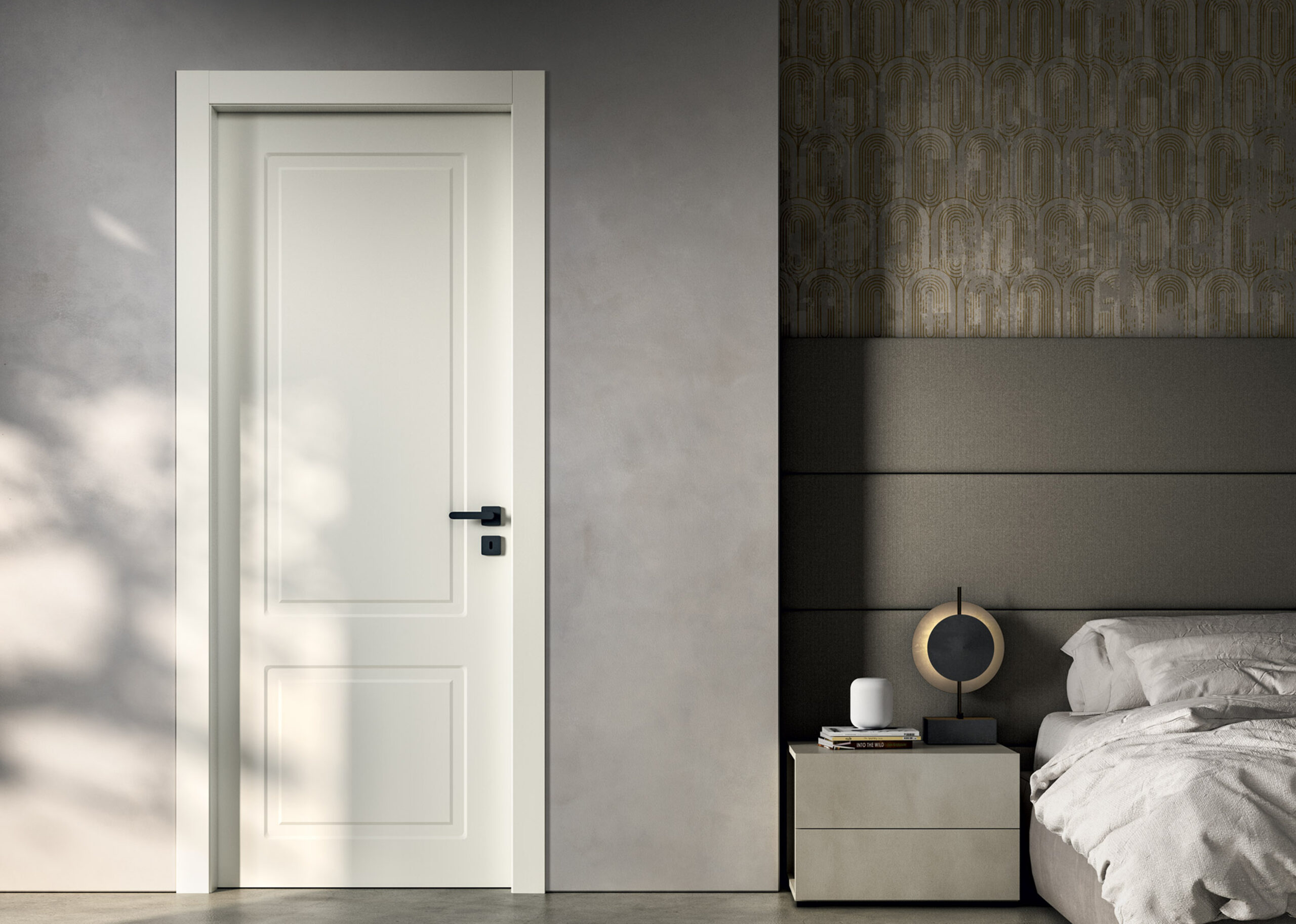 Icaro classic-modern door in a residential interior