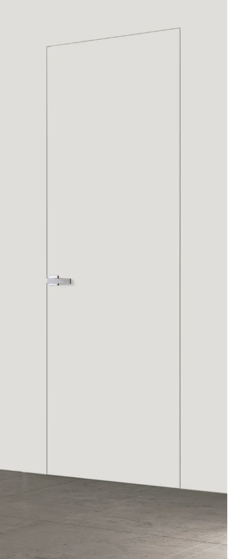 Ghost ready-for-paint flush-to-wall door