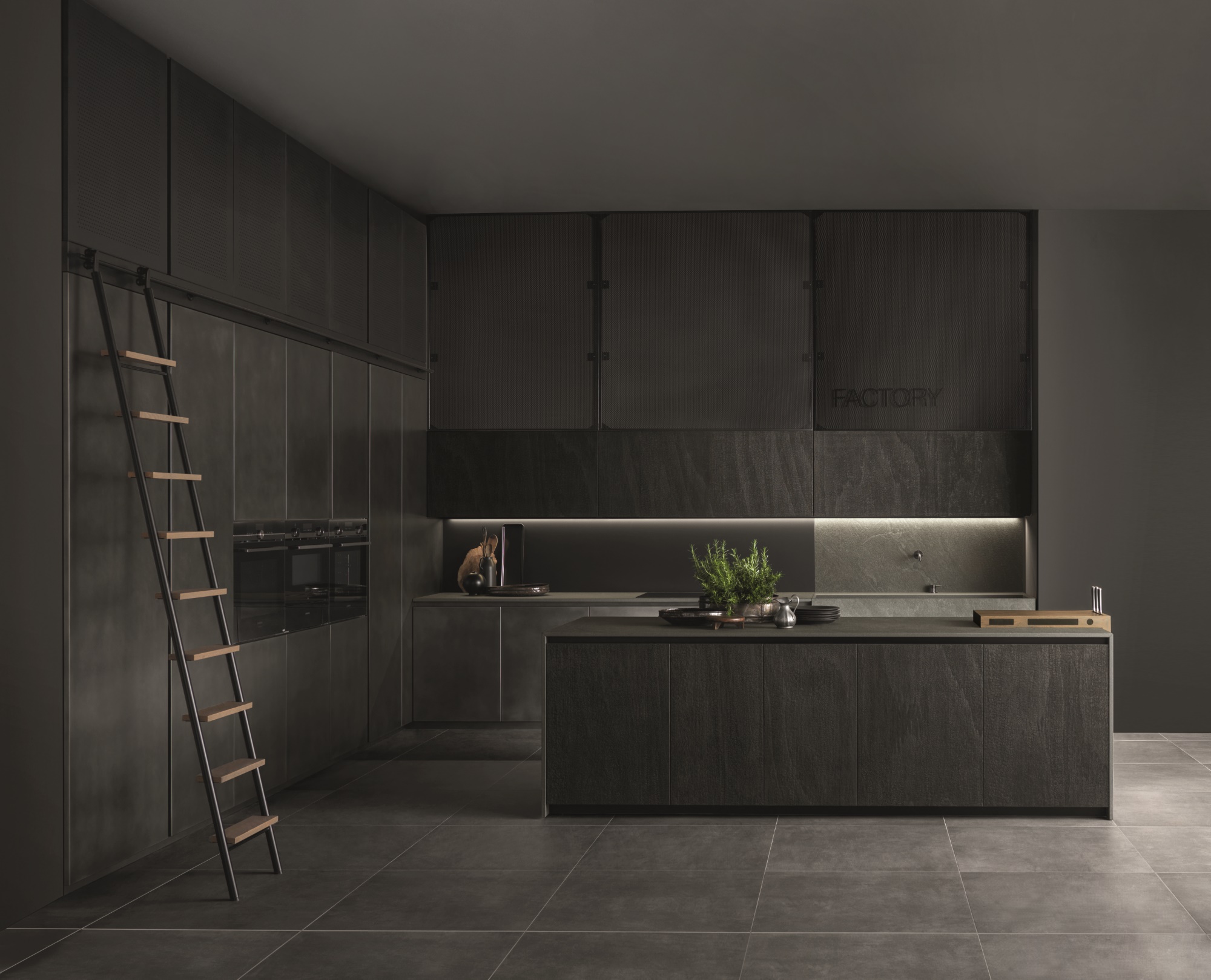Factory kitchen