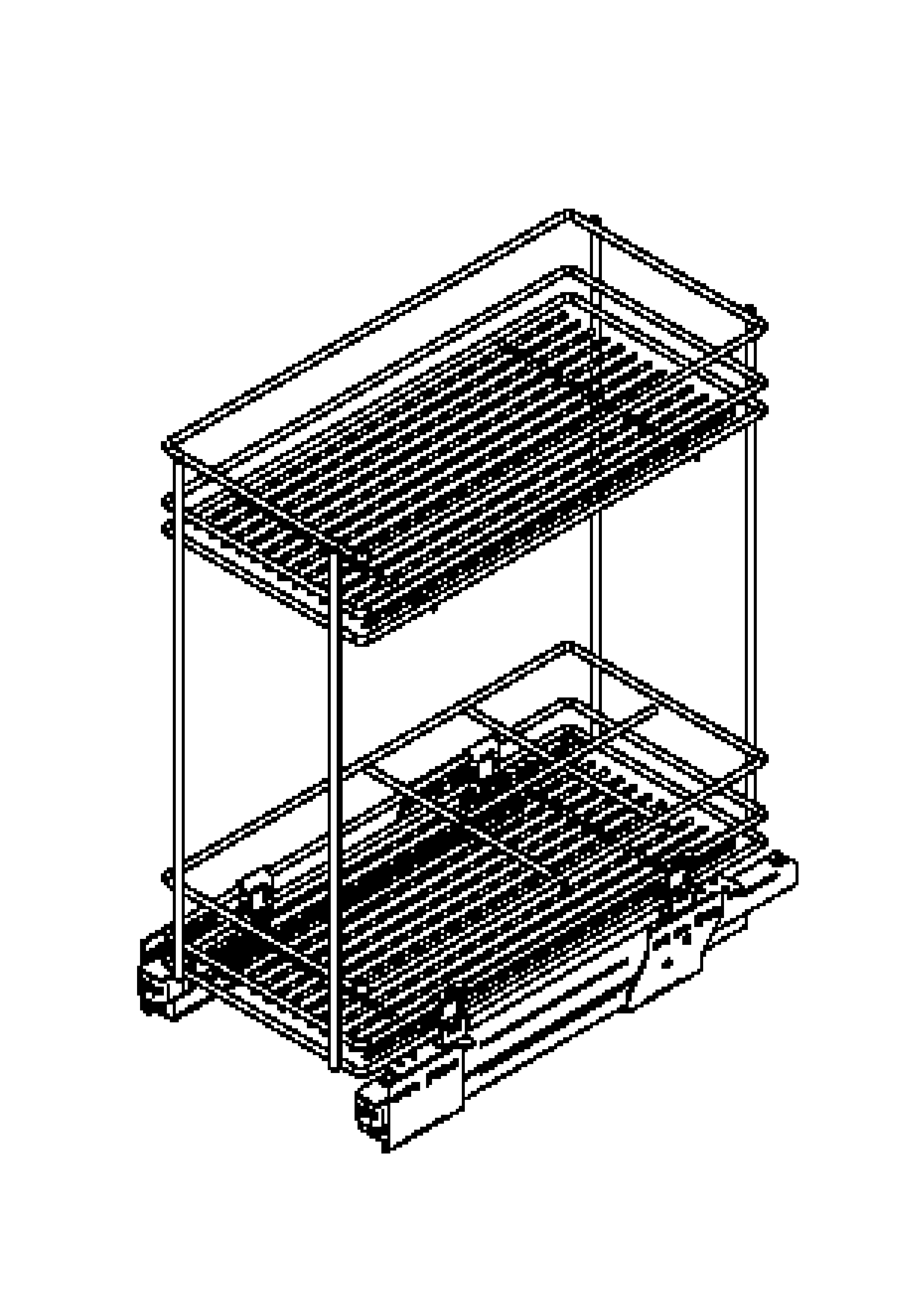 Wire bottle organizer — catalog photo