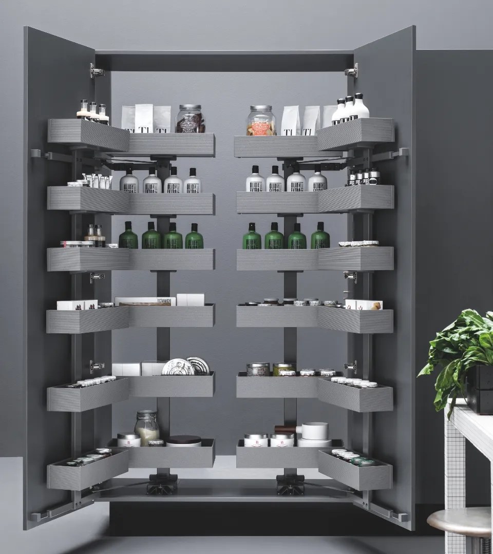 Urban swing-out pantry