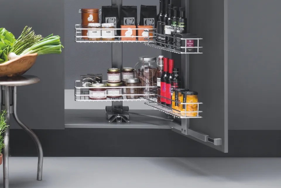 Wire swing-out pantry — catalog photo