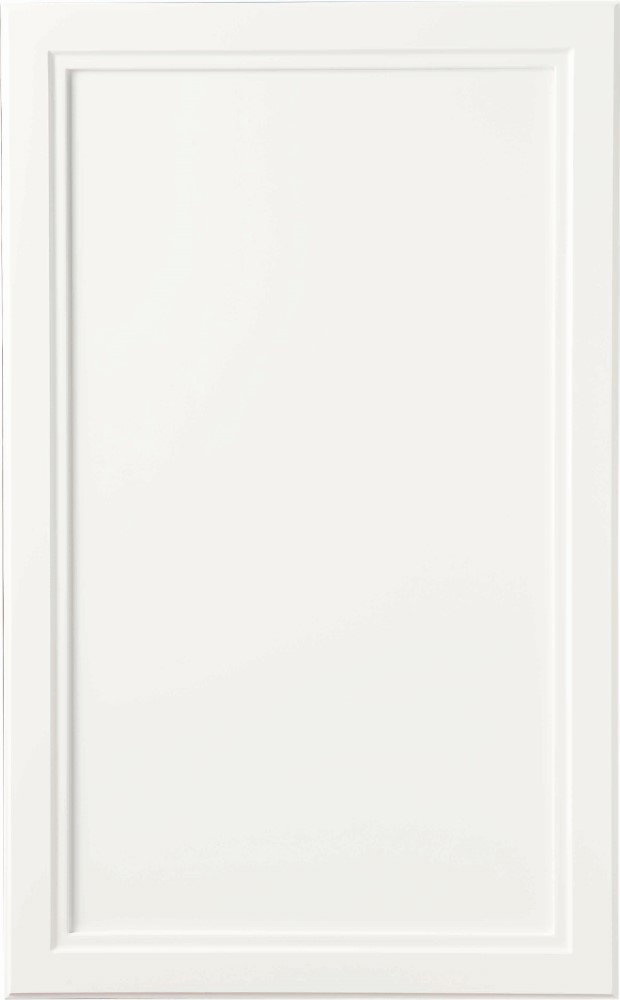 Raised White Frame door detail