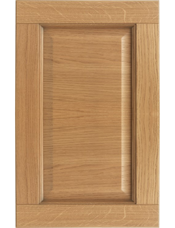 Oak Framed Panel door detail