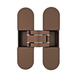 Enamelled dark bronze plated
