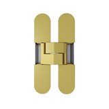 Enamelled matt brass plated