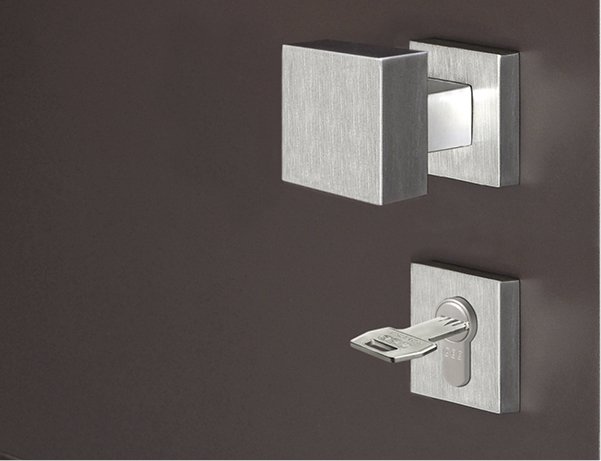 Latch release with key