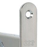 Satin nickel plated