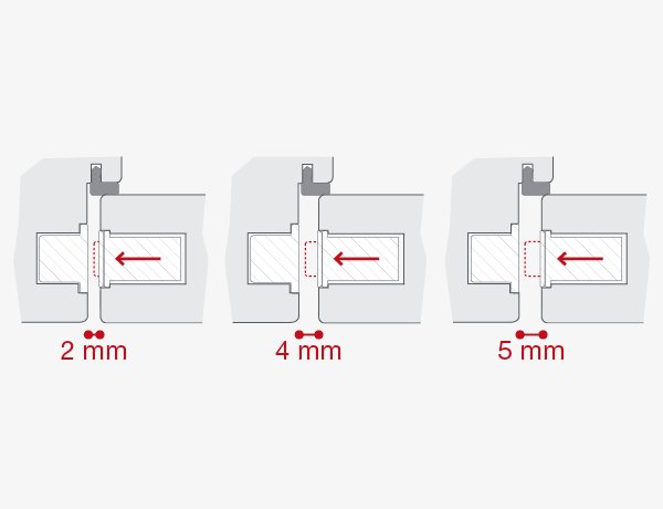 Adjustable system: Touch always ensures the most comfortable catching force!