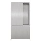 Matt satin chromium plated