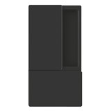 Semi-bright black