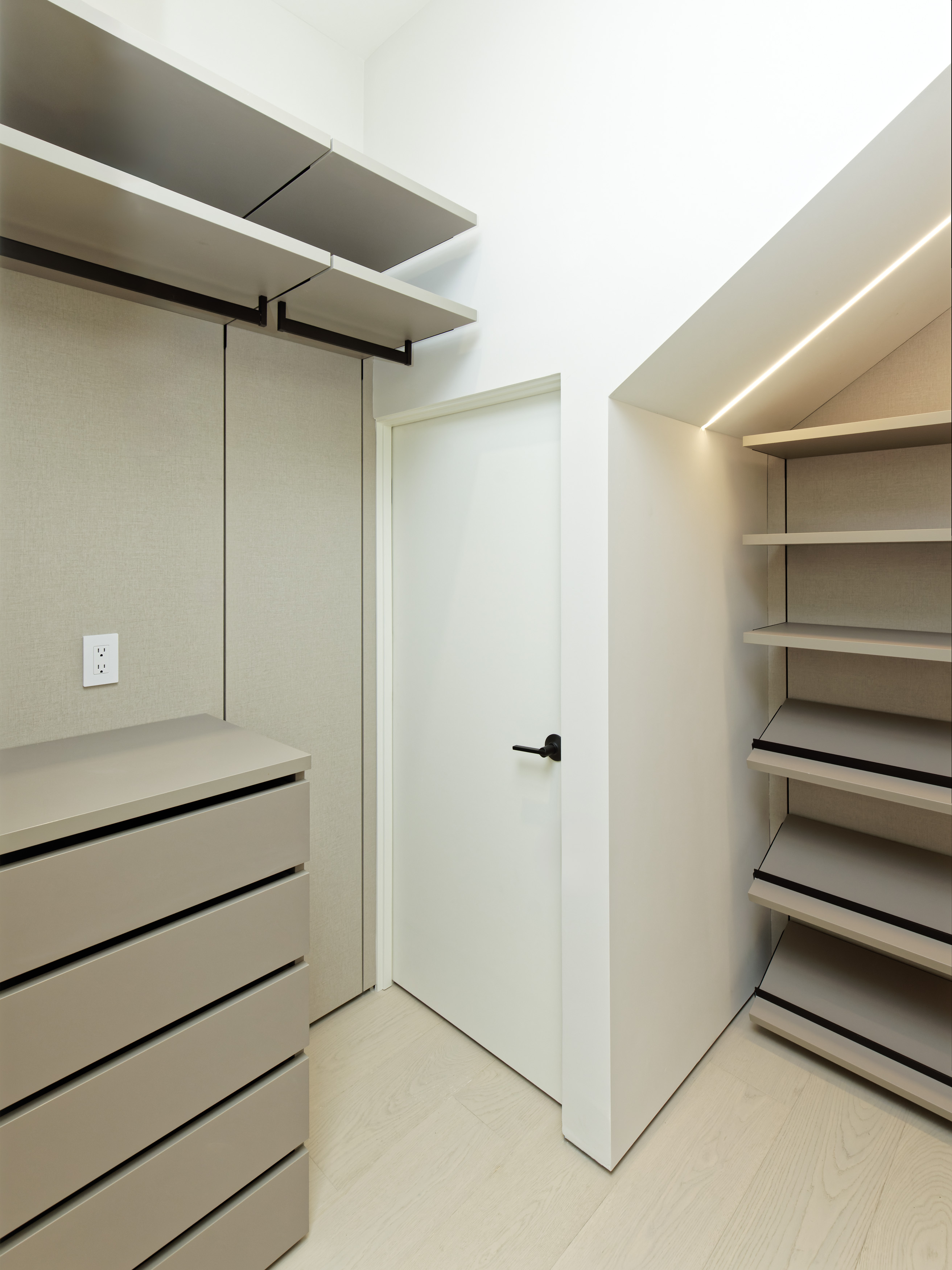 Closet detail