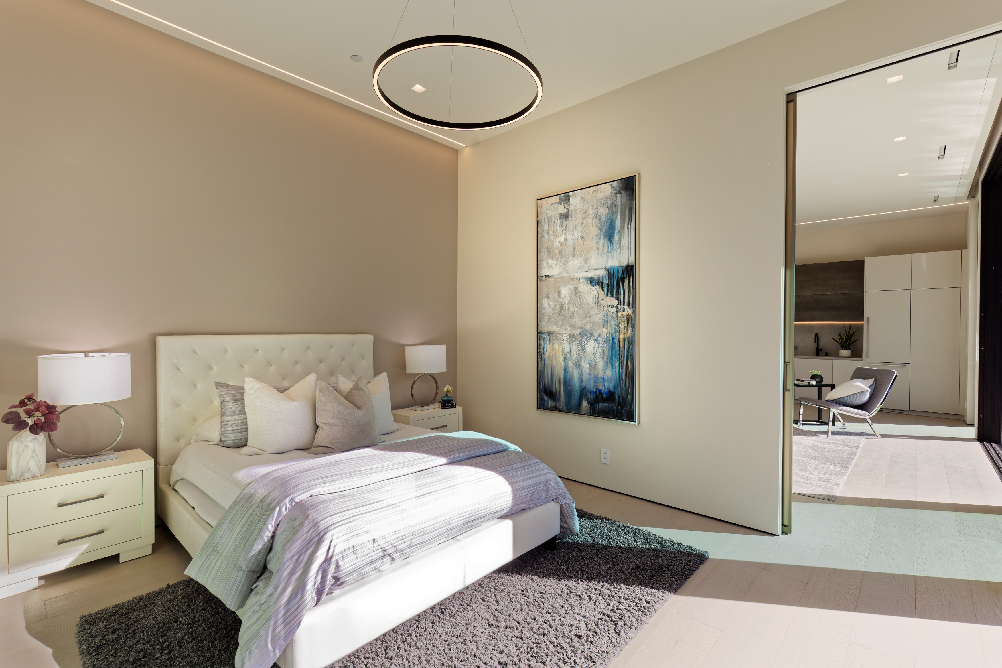 Suite seating area