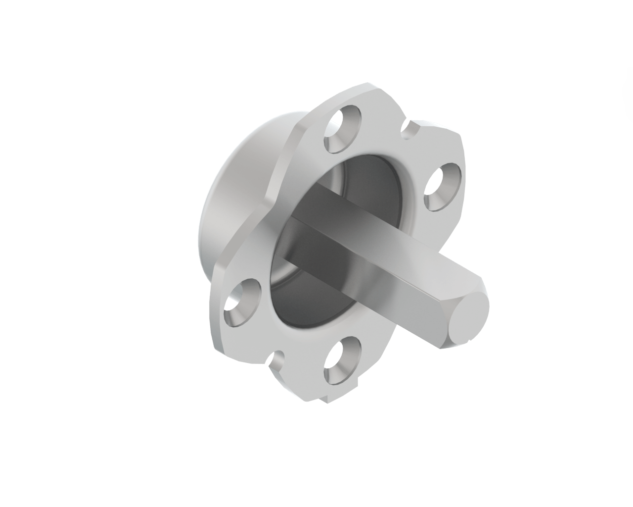 Recessed fixing base with spindle 〼 8 mm – FINE system