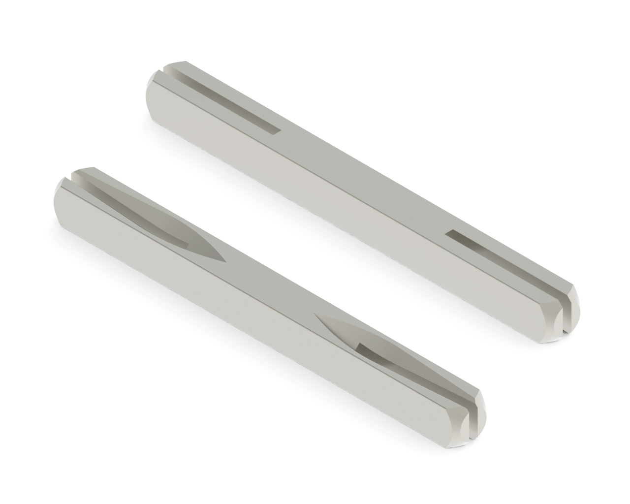 Square zink spindle