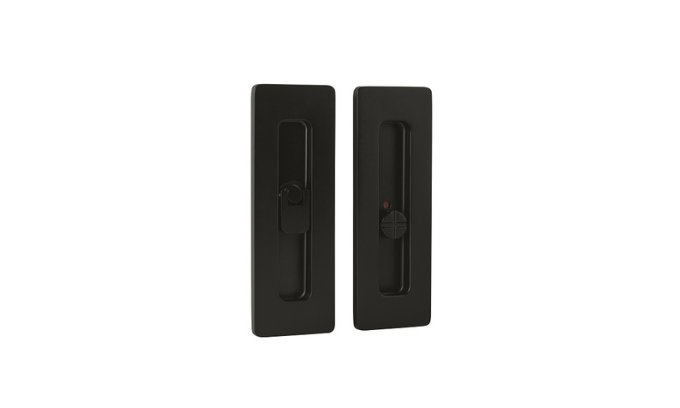 Tupai Ref. 4181 WC Free/Occupied sliding-door handle